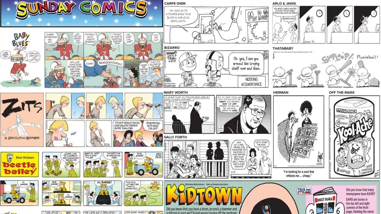 A Sunday Delight: Comics and Puzzles for June 16, 2024