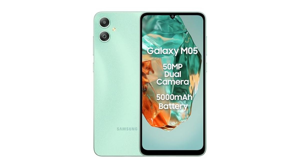 50MP कैमरा, 5000mAh बैटरी के साथ Samsung Galaxy M05 Rs 8 हजार से कम में लॉन्‍च