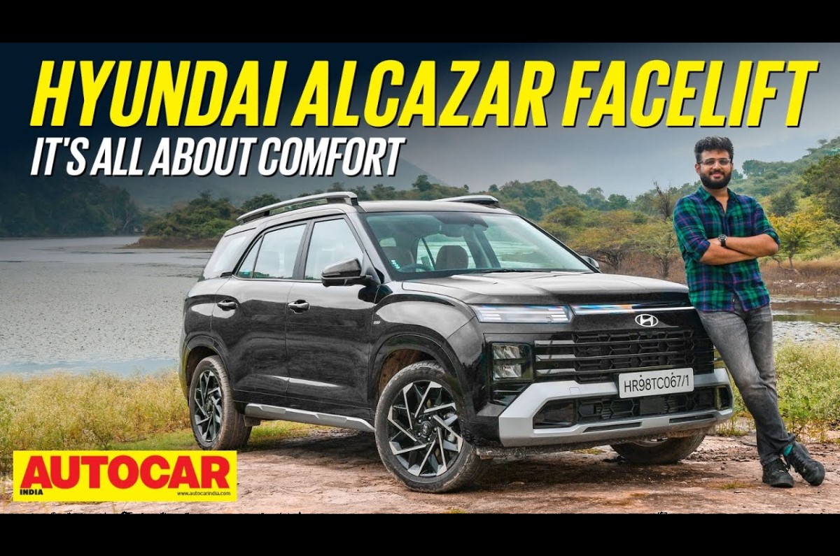 Hyundai Alcazar facelift video review