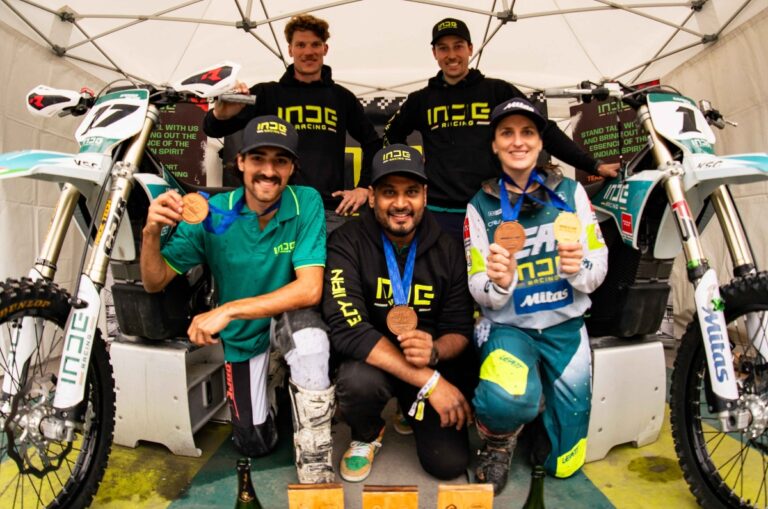 FIM E-Xplorer, India round cancelled, INDE Racing podium, 2024 results