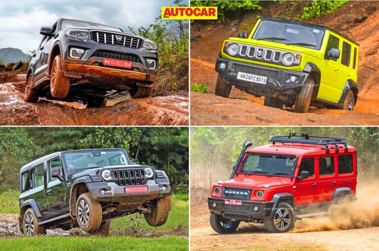 Mahindra Thar, Roxx, Scorpio N price, Jimny, Gurkha 4WD, comparison