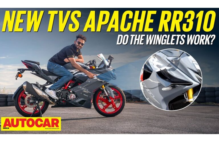 2024 TVS Apache RR 310 video review