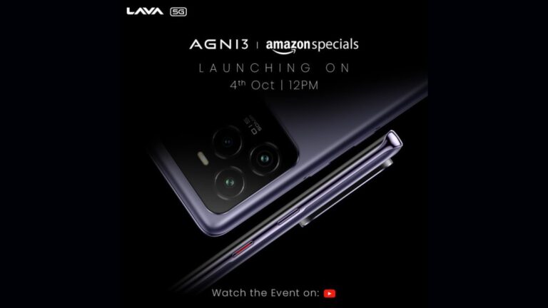 Lava Agni 3 फोन भारत में 8GB रैम, 120Hz डिस्प्ले के साथ 4 अक्टूबर को होगा लॉन्च!