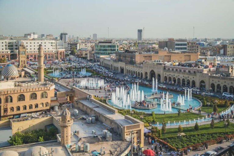 Erbil, capital of Iraqi Kurdistan.