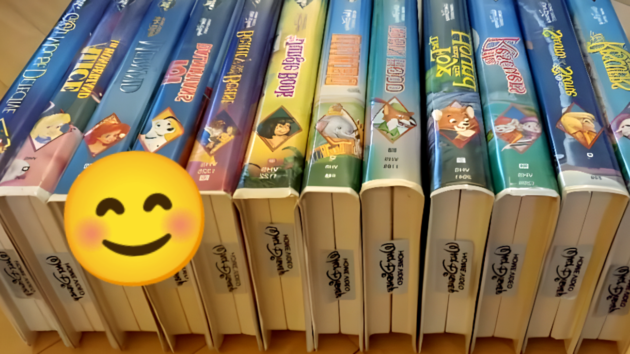 Potresti avere una miniera d'oro in soffitta: le videocassette Disney potrebbero valere una fortuna!