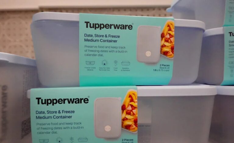 Battling falling sales and debt, the 'King of the Kitchen' Tupperware filed for bankruptcy