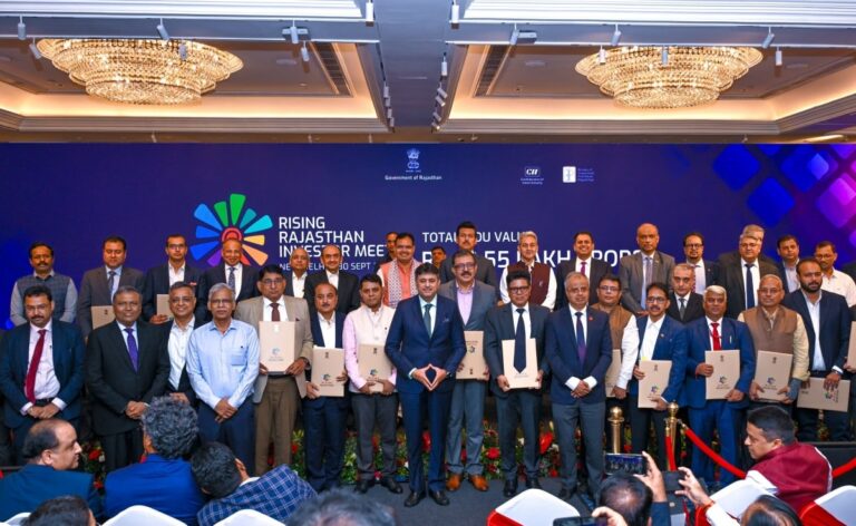 Rising Rajasthan Investment Summit: Agreement worth Rs 12.5 lakh crore signed