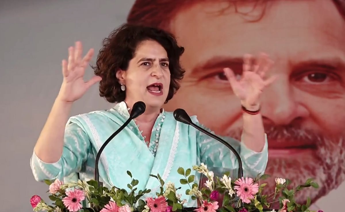 "Girls are able to choose food, dress and curriculum...": Priyanka Gandhi on RGNUL controversy | Priyanka Gandhi on RGNUL controversy : Said