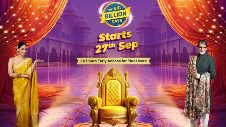 Flipkart Big Billion Days Sale शुरू होगी 27 सितंबर से, जानें टॉप ऑफर्स