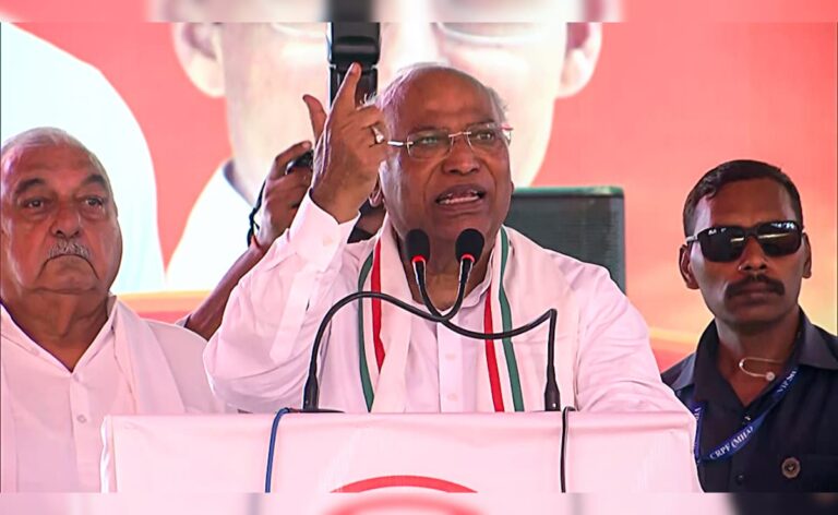 In the JPC meeting, Kharge was accused of being involved in the Waqf land scam, opposition MPs boycotted the meeting.