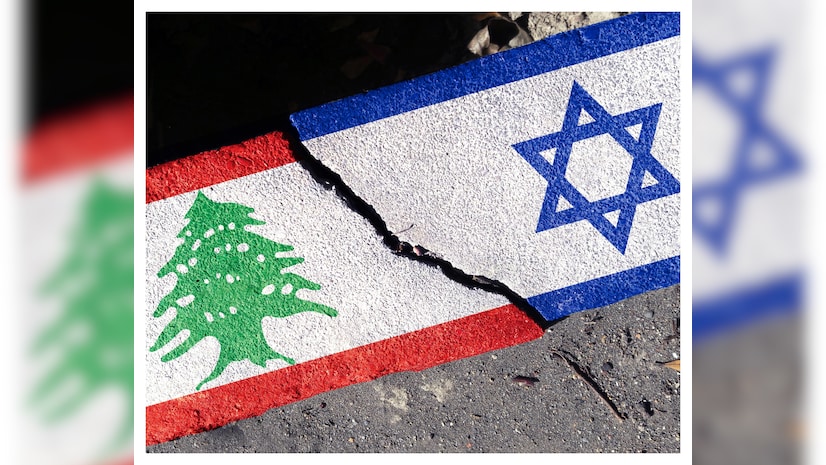 Lebanon, Israel, Lebanon-Israel flag