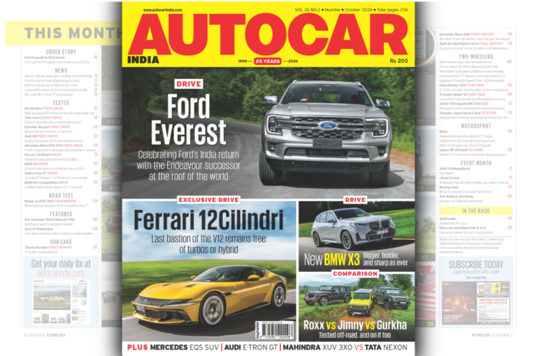 Ford Endeavour, Nexon vs XUV 3XO, Roxx vs Jimny, Gurkha, October 2024 issue