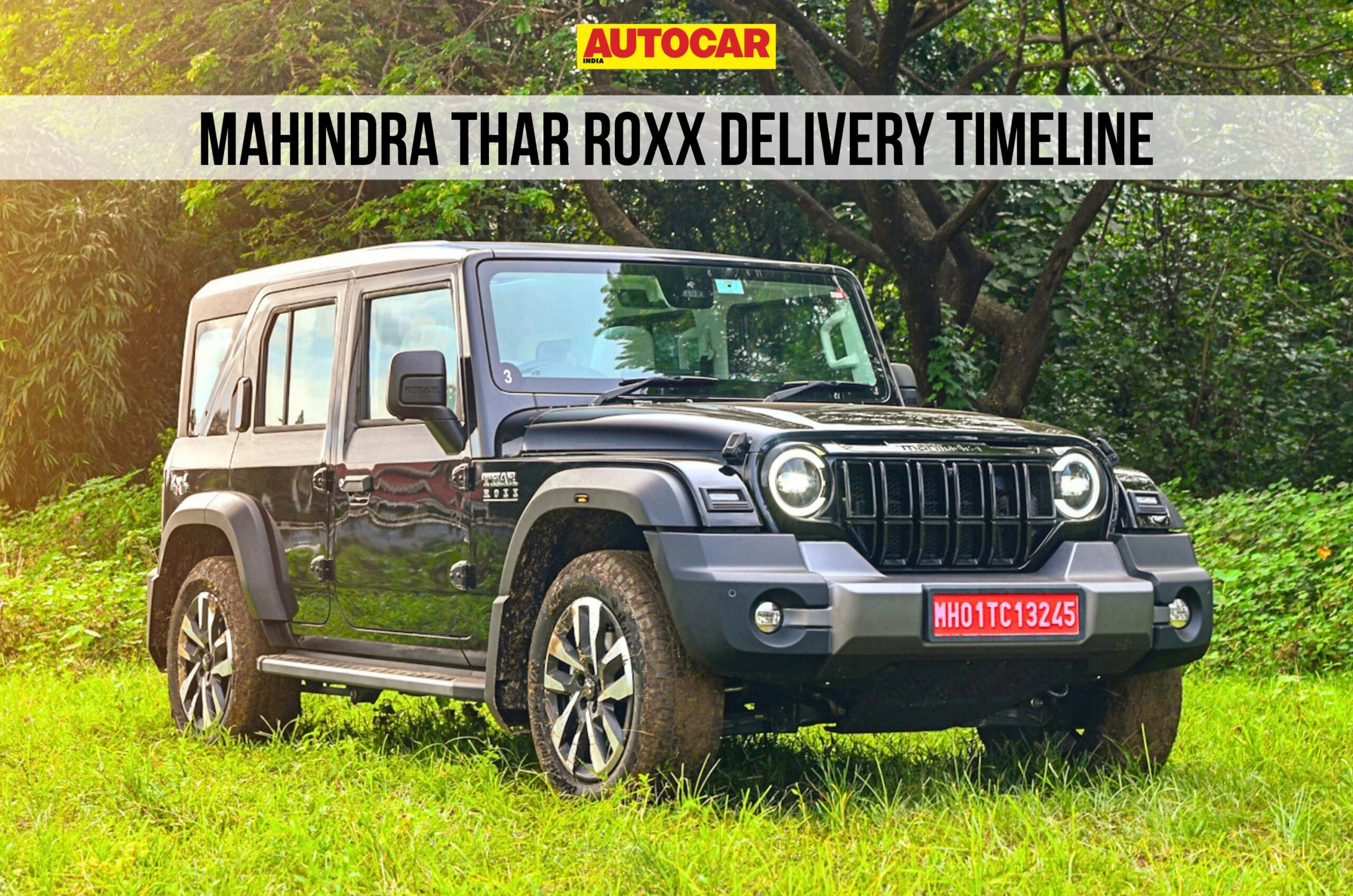 Mahindra Thar Roxx, waiting period, Mocha interior, Diwali delivery