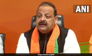 Union Minister Jitendra Singh's brother Devendra Singh Rana passes away, was MLA from Nagrota, Jammu