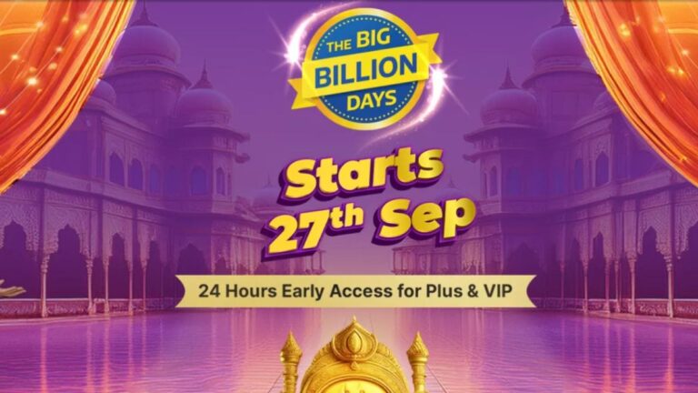 Flipkart Big Billion Days Sale:स्मार्टफोन, लैपटॉप और कई प्रोडक्ट्स पर बेस्ट डील्स