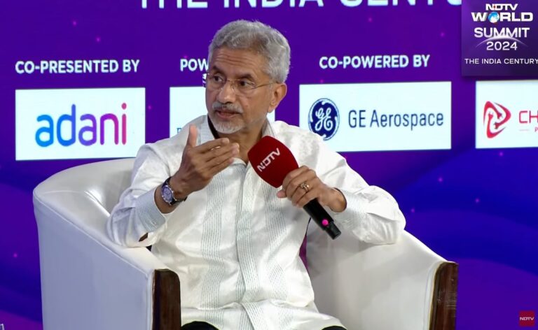 NDTV World Summit 2024: From the world's increasing trust in India to Canada's double character, 10 big things from S Jaishankar