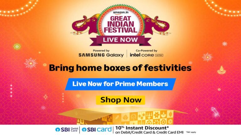 Amazon Great Indian Festival Sale 2024: प्राइम मेंबर्स के लिए शुरू हुई अमेजन सेल, जानें सभी डील्स और ऑफर्स