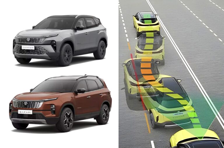 Tata Harrier and Safari get updated ADAS tech and more color options