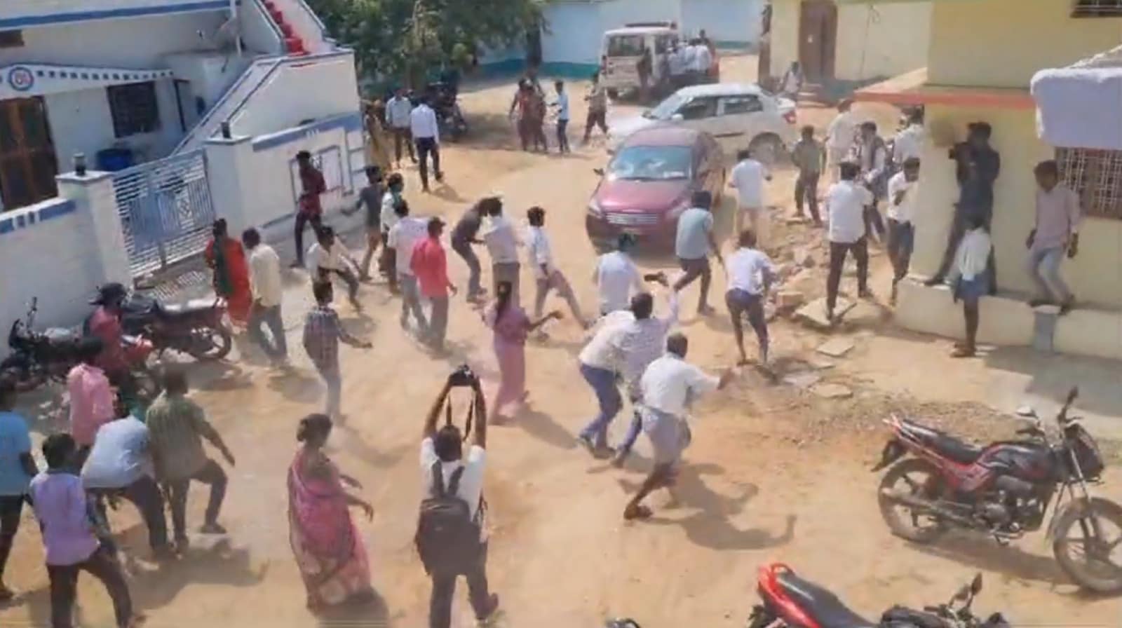 Violence over land dispute in Telangana Chief Minister's assembly constituency, 55 people detained