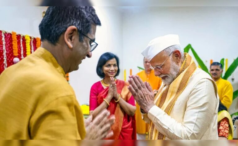 There was nothing wrong in Prime Minister visiting my residence on Ganpati Puja: CJI Chandrachud