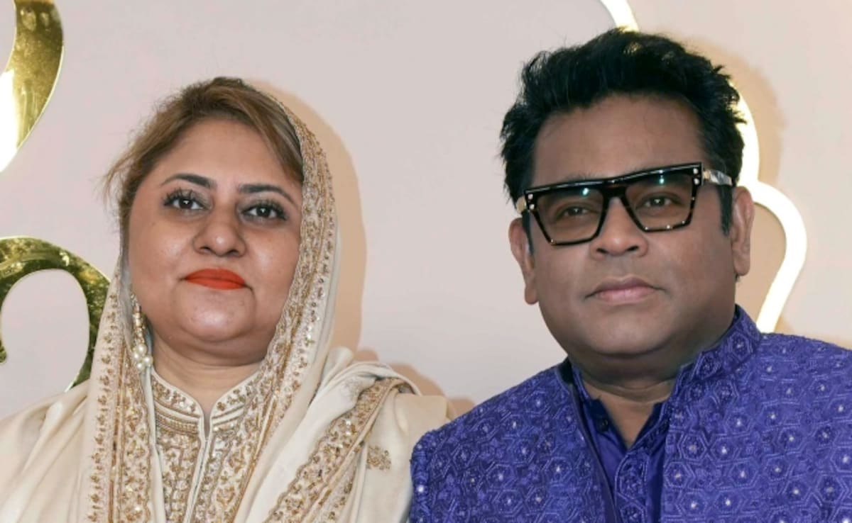 Musician AR Rahman's wife Saira Banu announces divorce