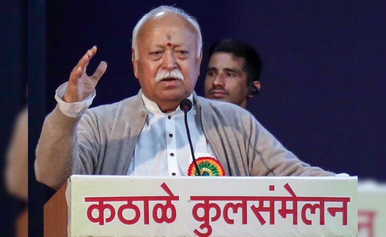 If population growth rate goes below 2.1, society will be destroyed: RSS Chief Mohan Bhagwat. RSS Chief Mohan Bhagwat said